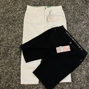 Suko jeans. 2 pairs. Shorts and ankle pants.  New!